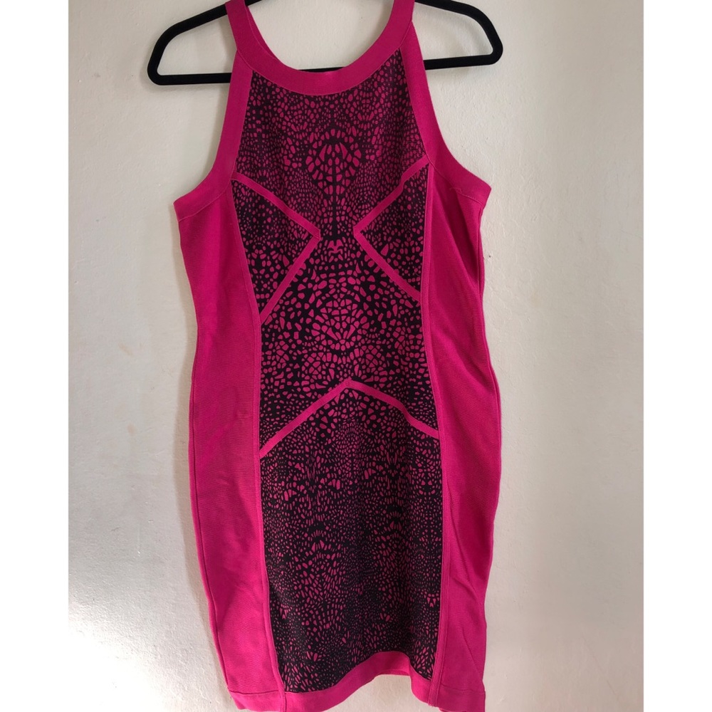 Kayla Printed Sweater Dress